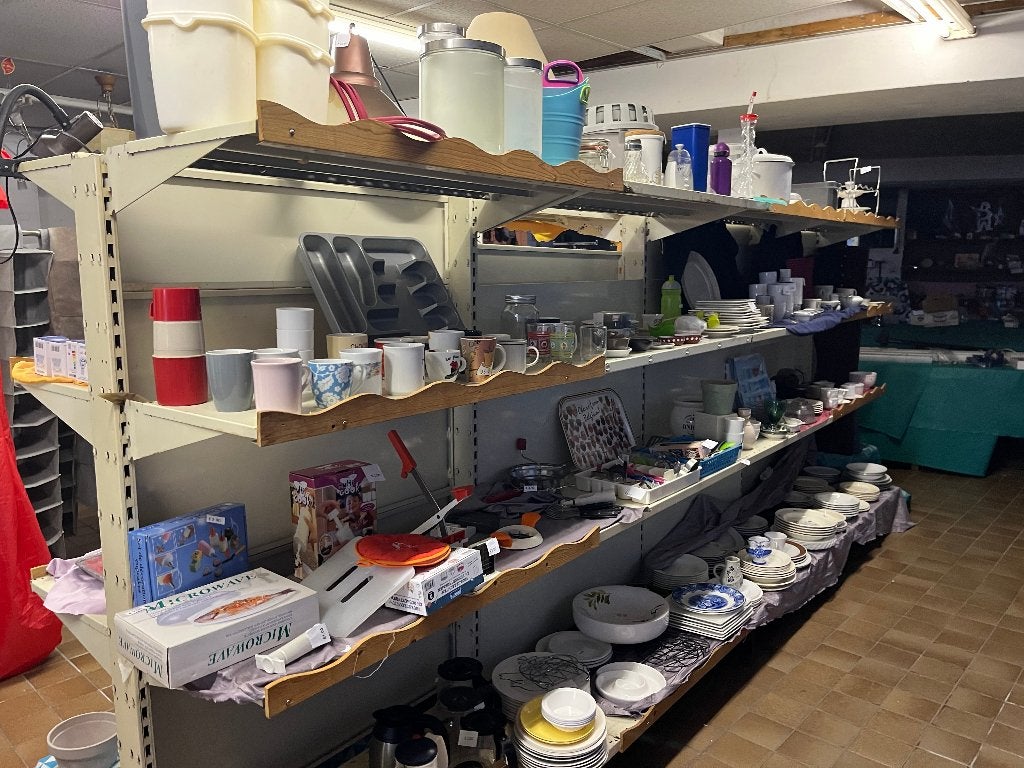 partij servies en keuken gebruiksvoorwerpen, Ophalen, Gebruikt, Overige materialen, Overige stijlen