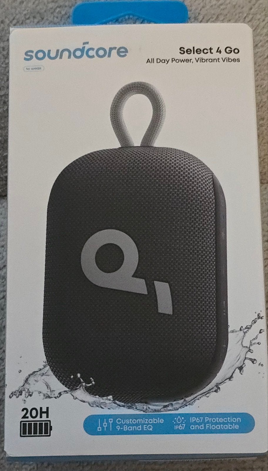 Soundcore by Anker Select 4 Go Draagbare Bluetooth Speaker, Overige merken, Nieuw, Basreflex, Ophalen of Verzenden