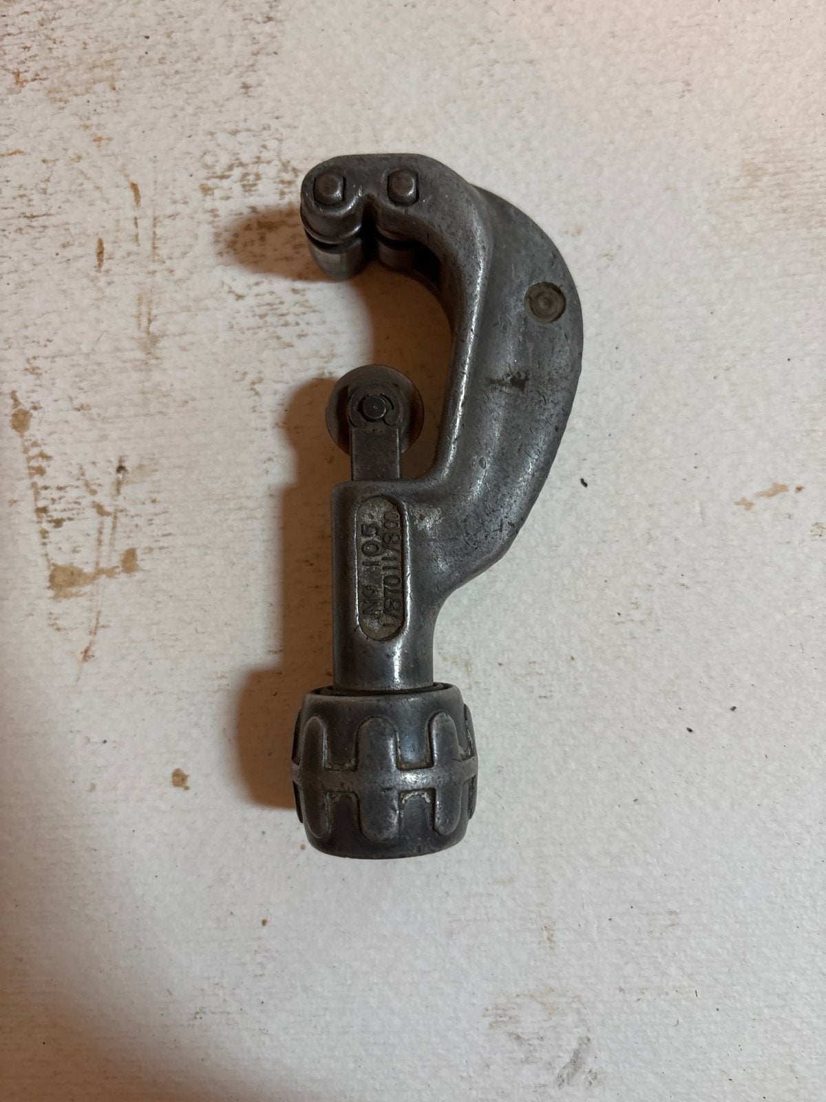 Ridgid buizensnijder - model 105, Ophalen of Verzenden, Gebruikt, Snijgereedschap, Ridgid