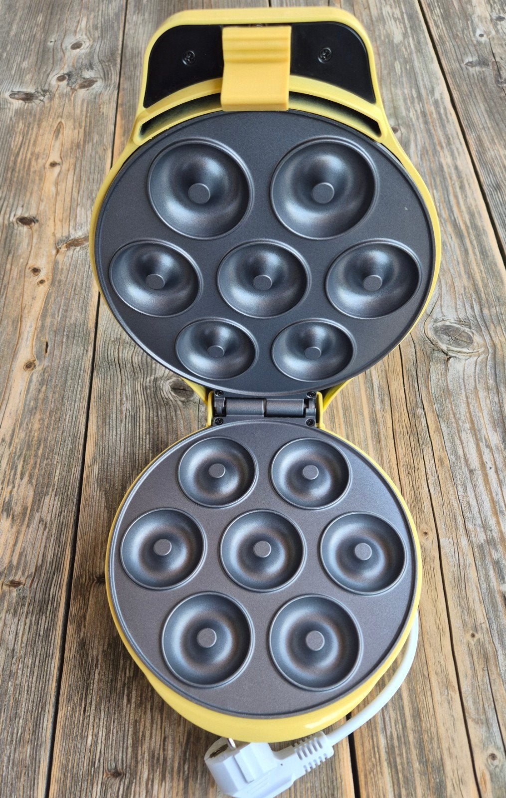 Bestron Elektrische Poffertjes Maker - Geel, Witgoed en Apparatuur, Ophalen of Verzenden, Nieuw