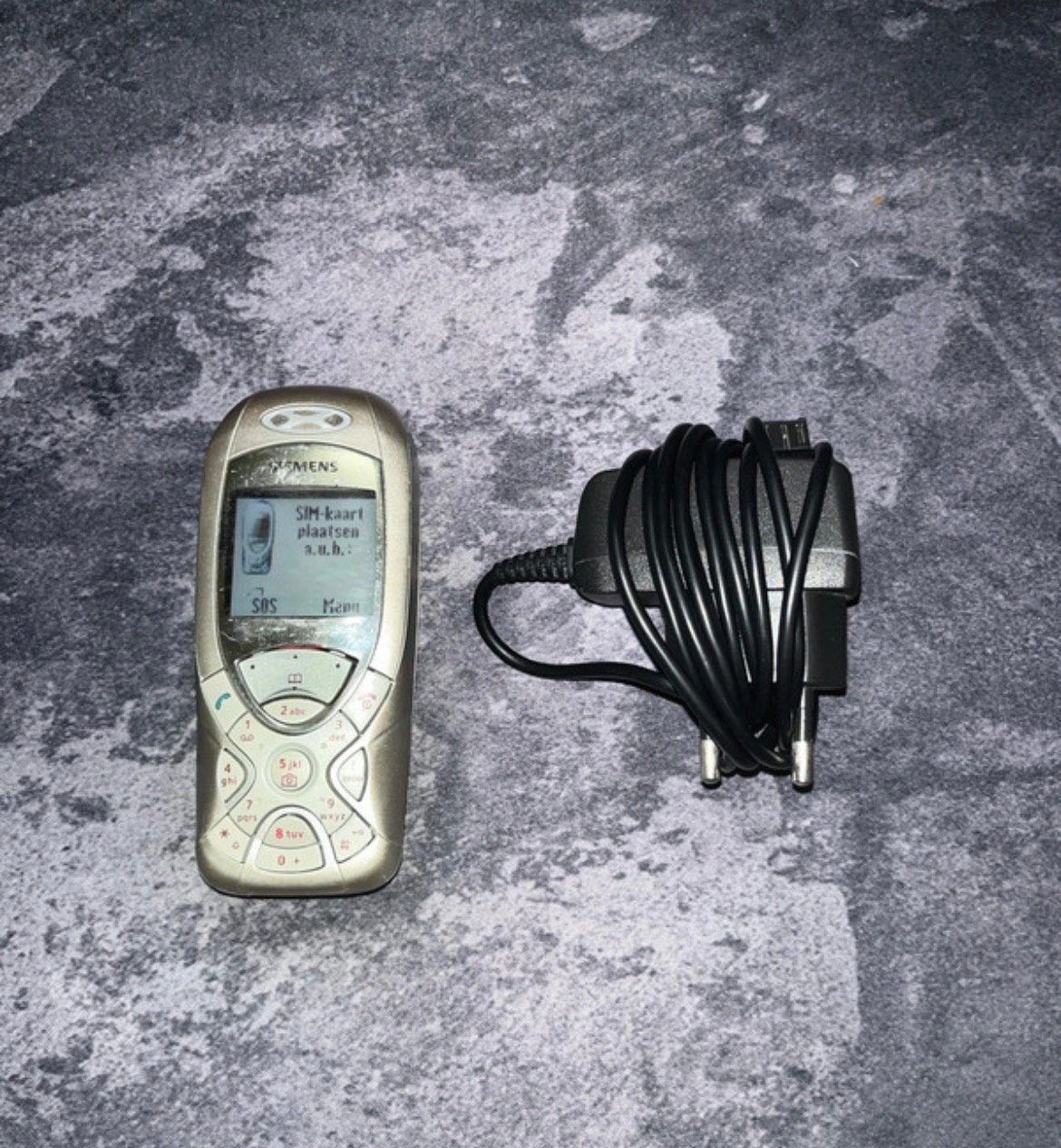 Siemens MC60 retro gsm Werkend + oplader, Ophalen of Verzenden