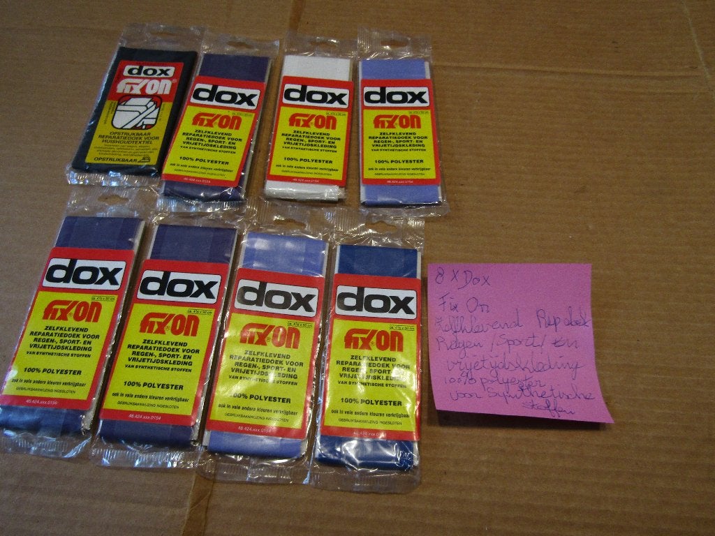 Nieuw 7 pakjes Dox Fixon Zelfklevend Rep doek, Ophalen, Nieuw, Overige typen