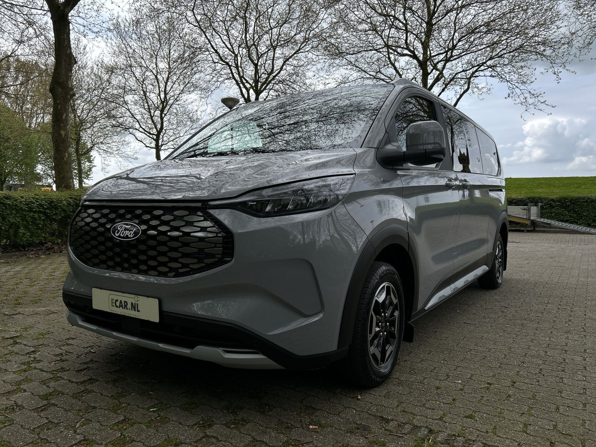 Ford E-Tourneo Custom 340 L2H1 Active 65 kWh 218PK | Tot €, Auto's, Automaat, Gebruikt, Overige carrosserieën, Automatische klimaatregeling