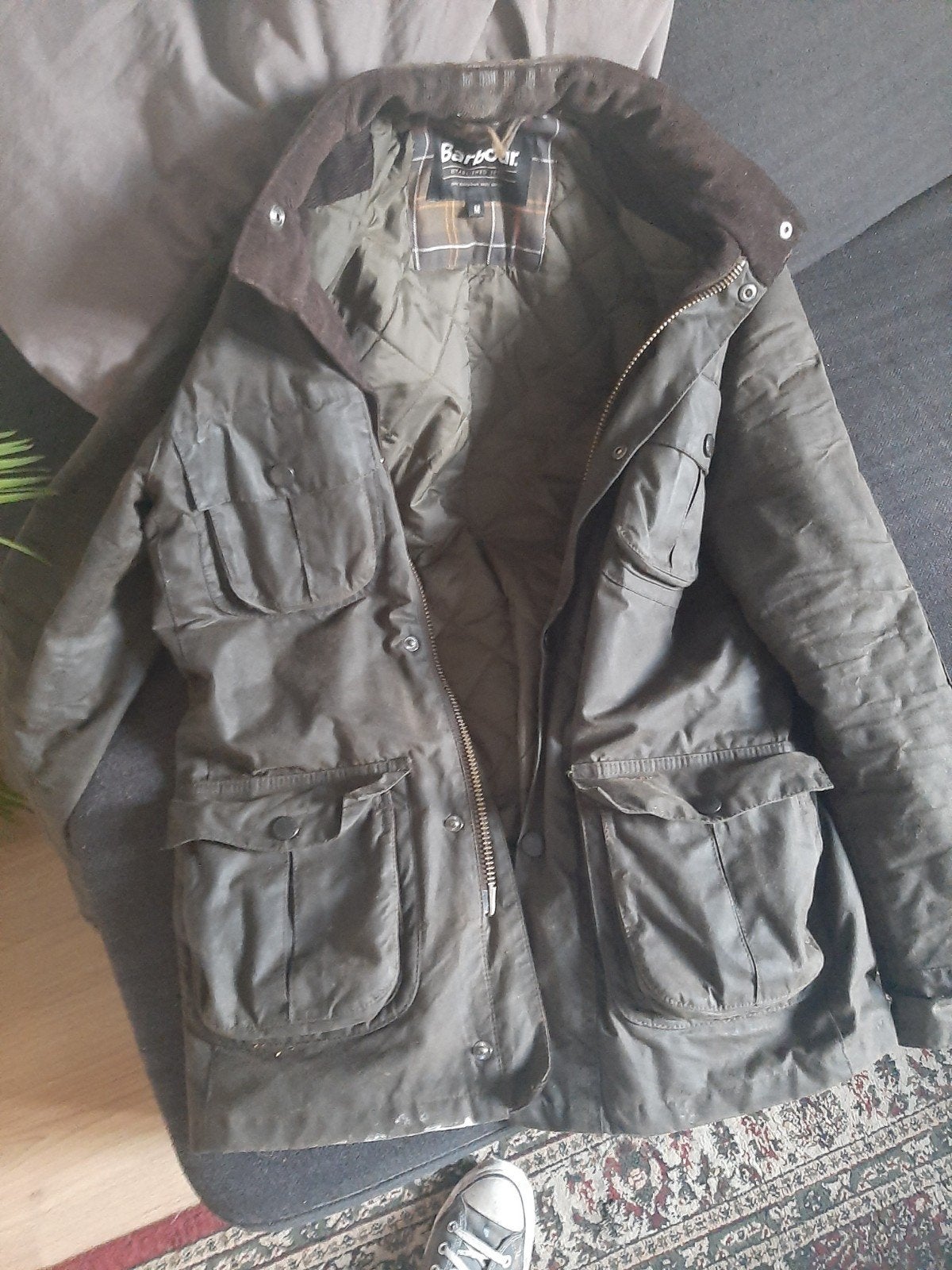 in goede staat barboel wax jas 45 euro, Maat 48/50 (M), Ophalen of Verzenden, Zo goed als nieuw, Barboel