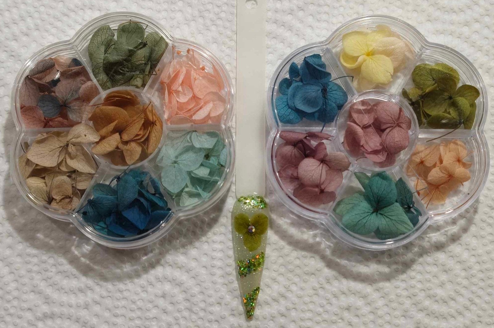 NAIL ART GEDROOGDE BLOEMBLAADJES, Ophalen of Verzenden