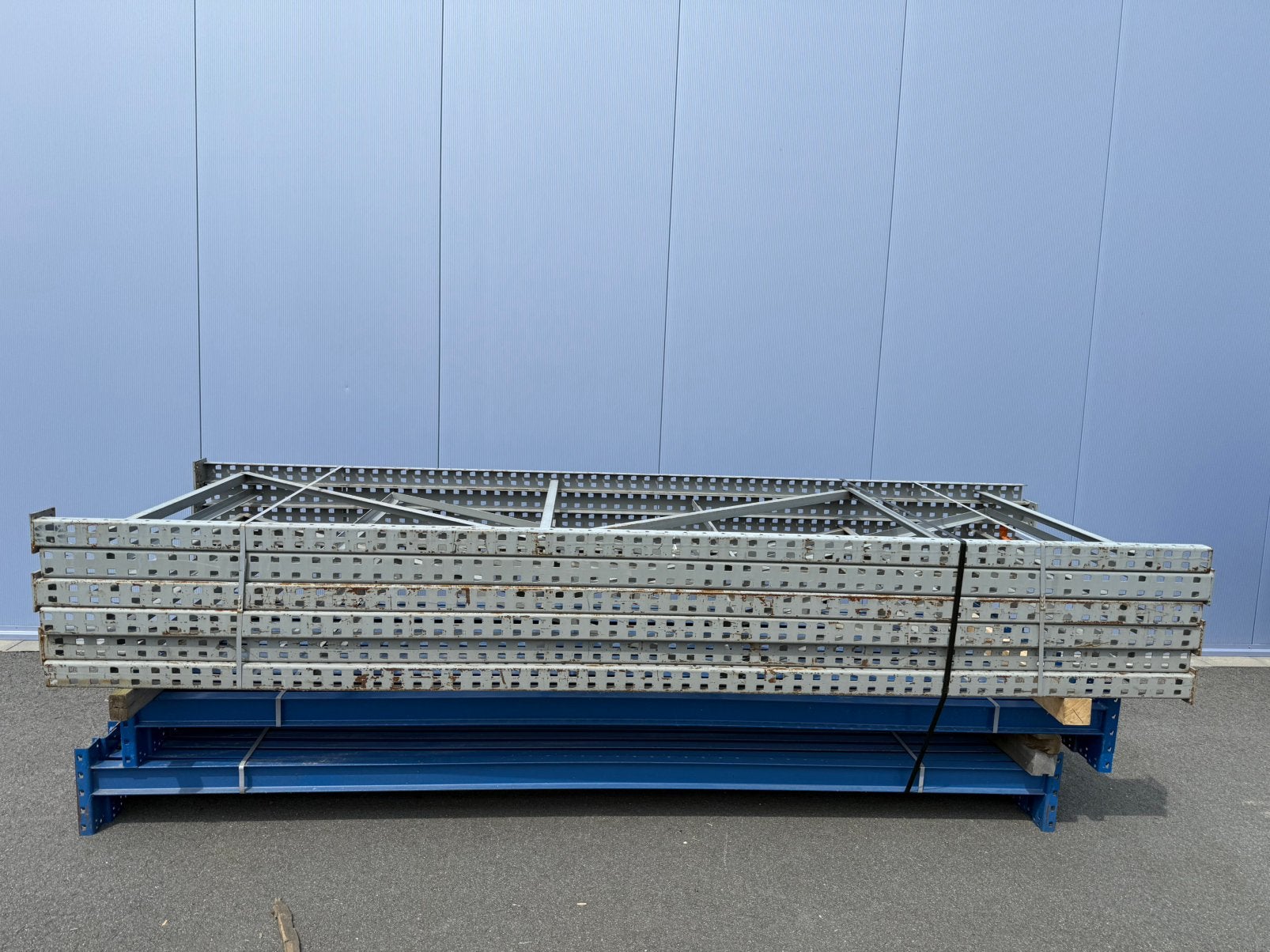 Palletstelling 6 staanders 3000x1050mm 30 liggers 2700mm, Eckertstraat 48, Verzenden, Zo goed als nieuw, Stellingbrenger