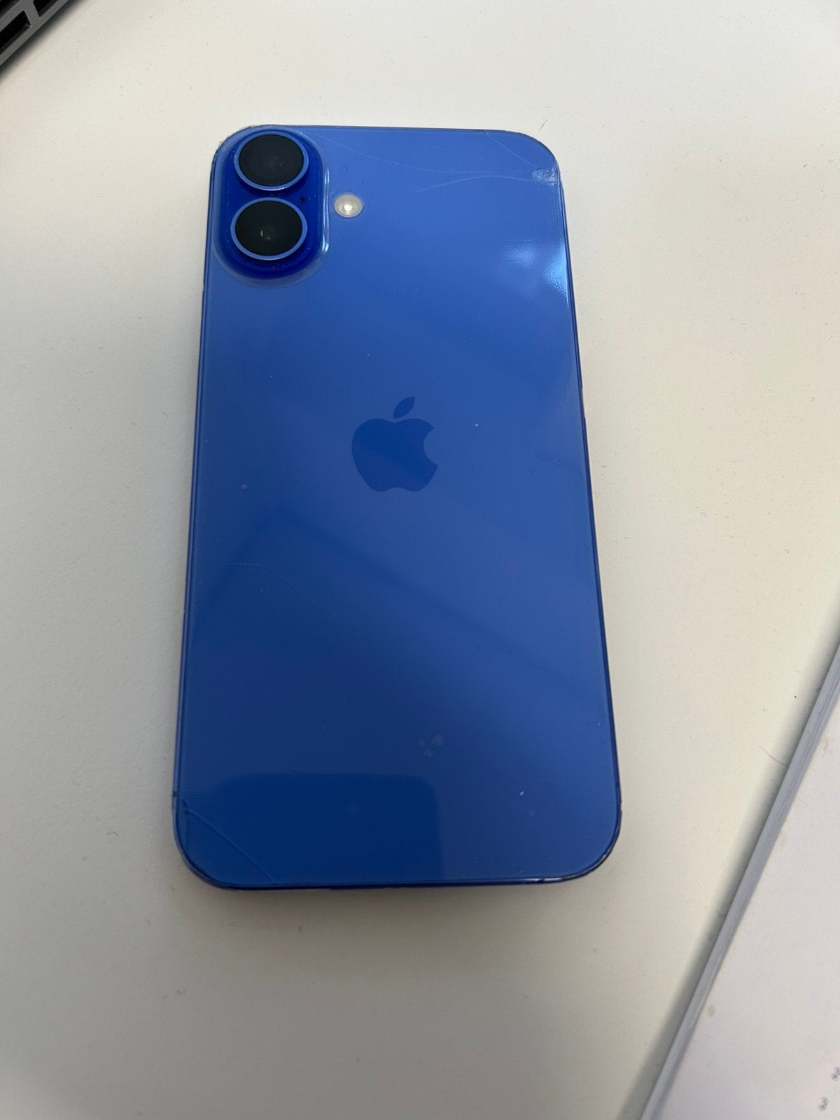 IPhone 16 plus, Telecommunicatie, Mobiele telefoons | Apple iPhone, Ophalen, Blauw, 91 %, 128 GB