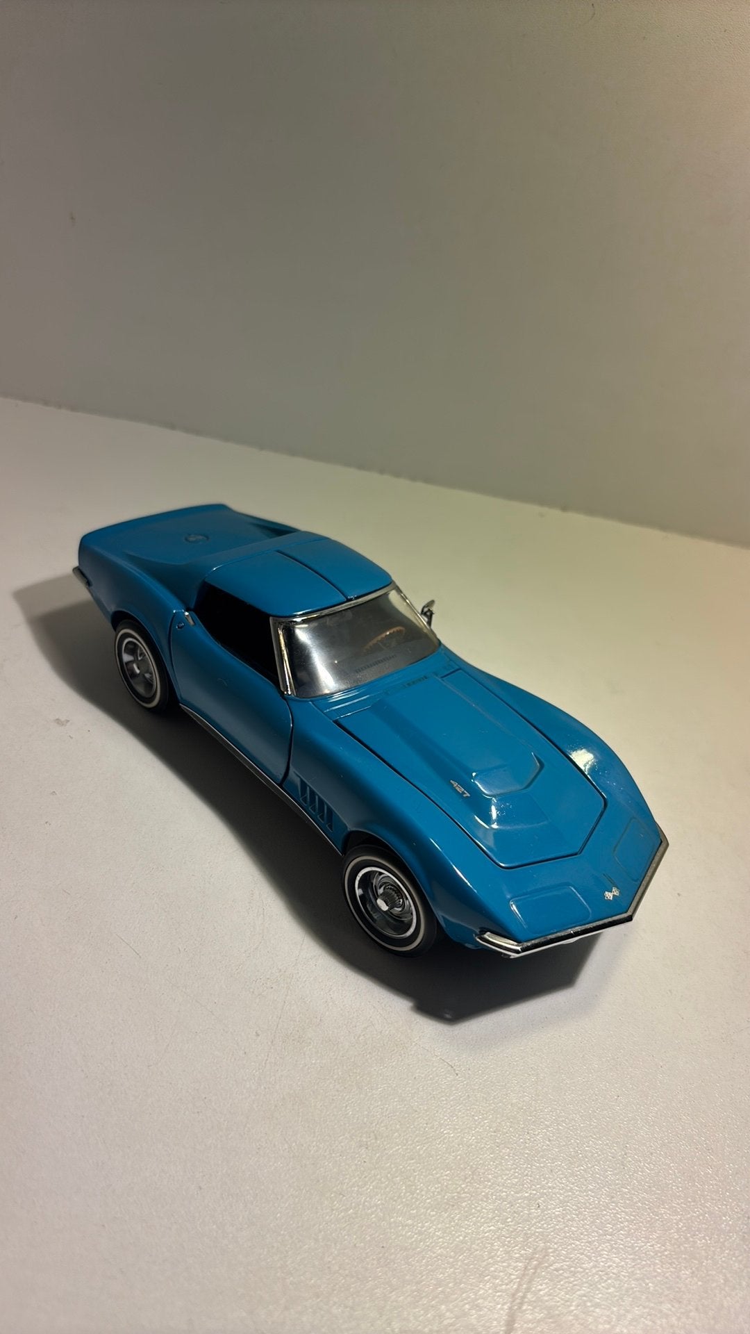Chevrolet Corvette 1968 franklin mint 1.24, Overige merken, Ophalen of Verzenden, A, A