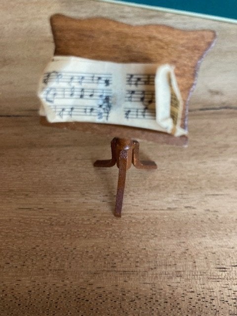 Poppenhuis muziekstandaard, Ophalen of Verzenden, Zo goed als nieuw, Poppenhuis