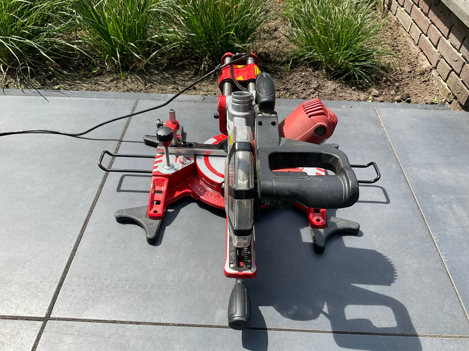 Einhell TC-SM 2131 Dual Afkortzaag, Ophalen, Gebruikt, 70 mm of meer, Afkortzaag