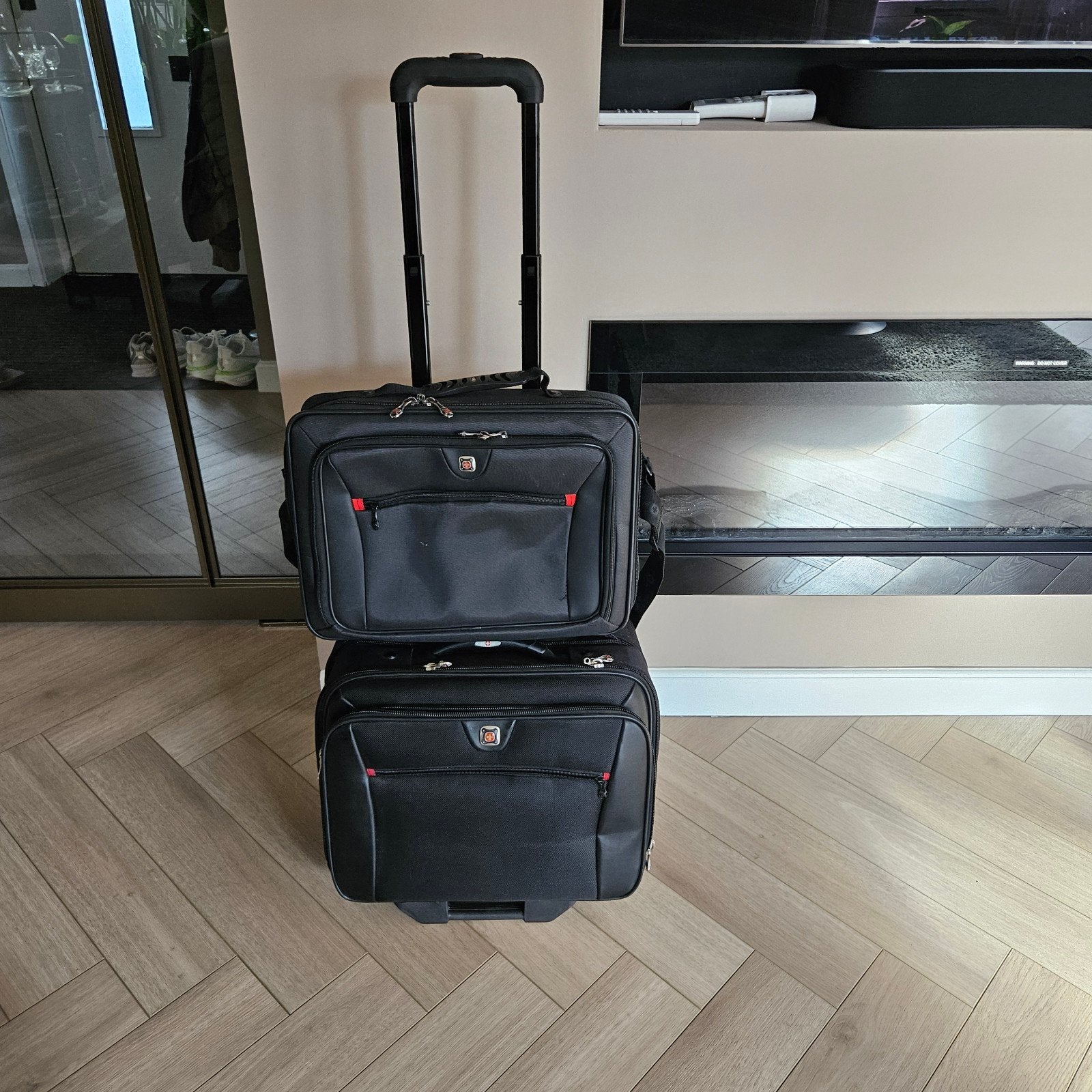 Wenger business trolley met bijpassende, Ophalen of Verzenden, 17 inch of meer, Trolleytas