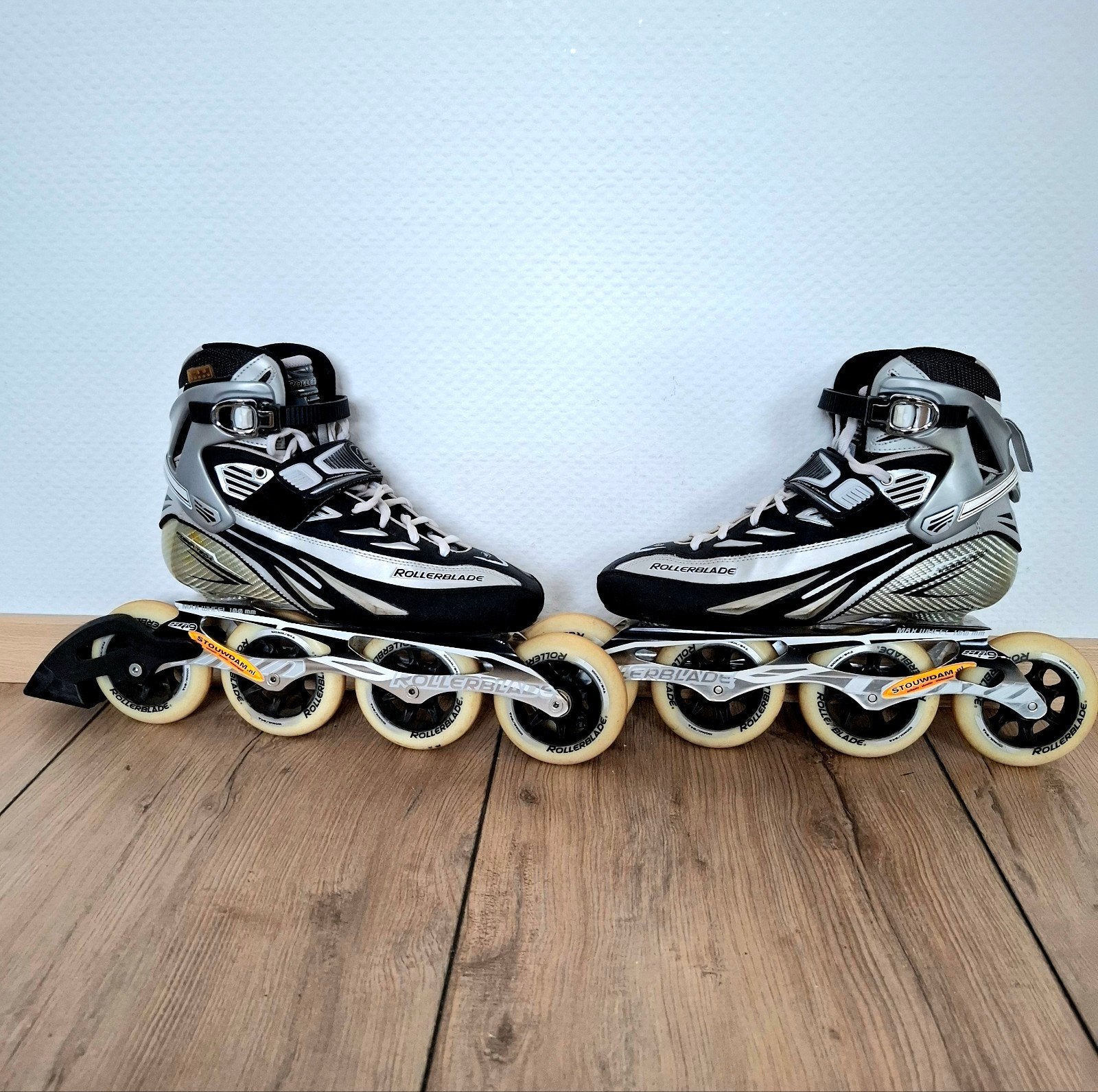 Rollerblade Speedmachine 100 skeelers maat 41, Sport en Fitness, Skeelers, Ophalen of Verzenden, Zo goed als nieuw, Inline skates 4 wielen