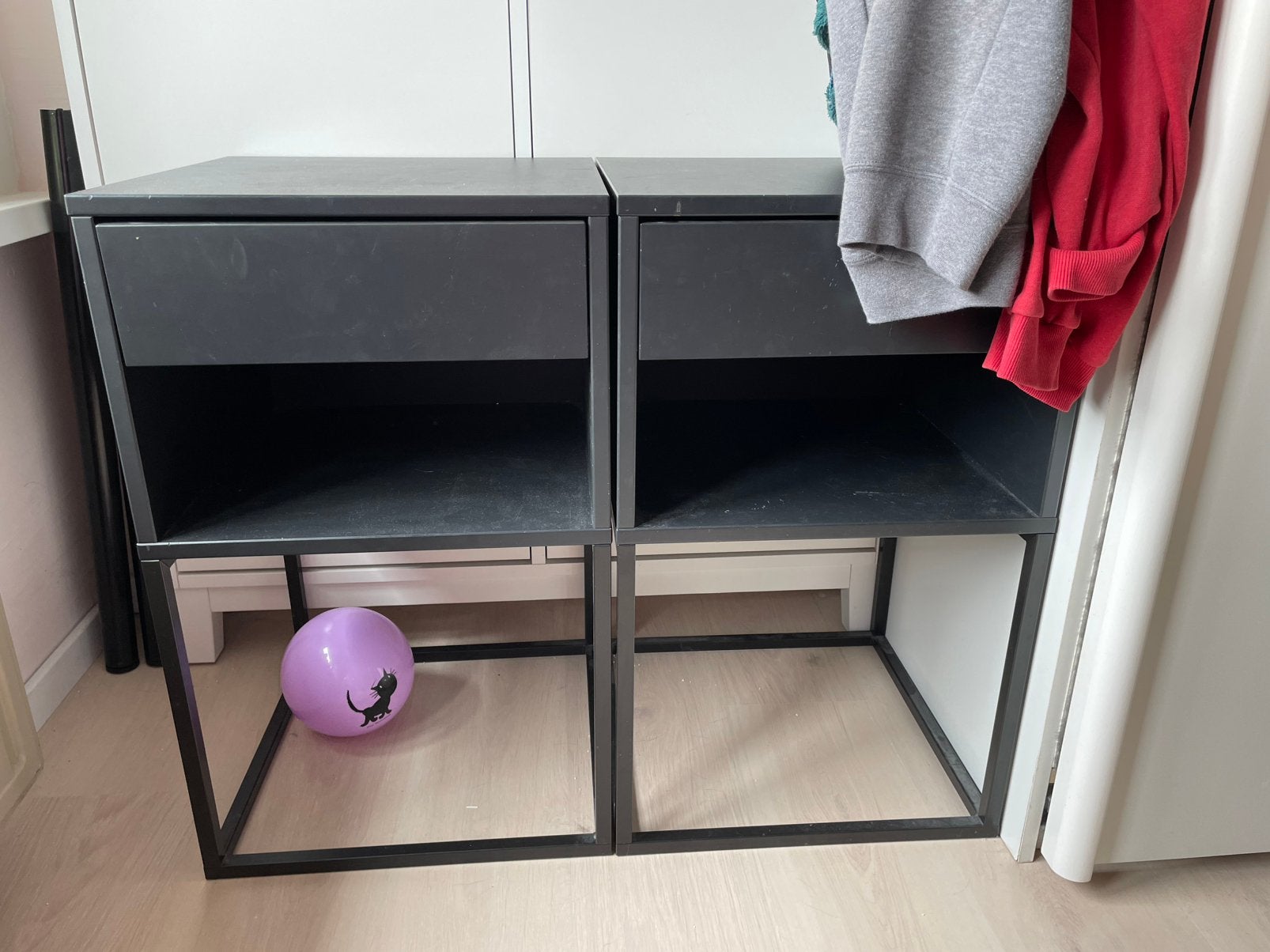Nachtkastjes Ikea, Ophalen, Zo goed als nieuw, Minder dan 45 cm