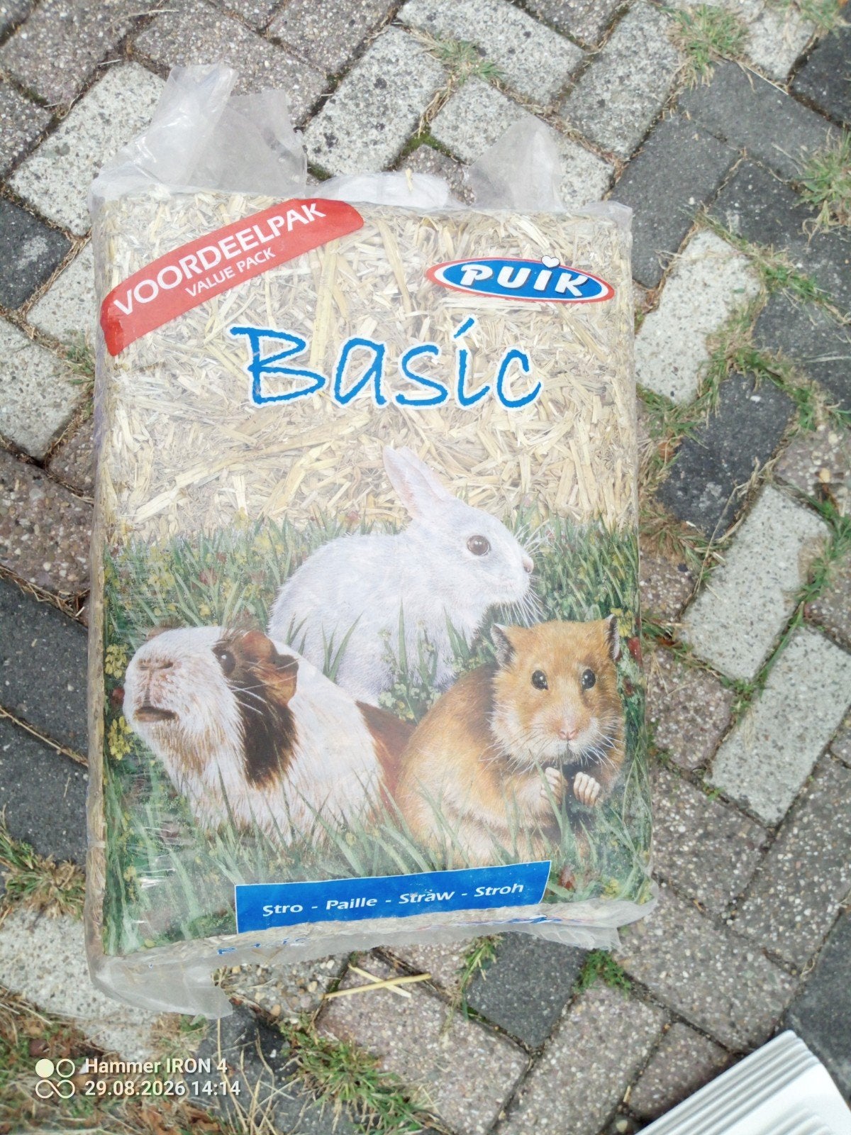 3 pakken stro, Ophalen of Verzenden, Nieuw, Verzorging
