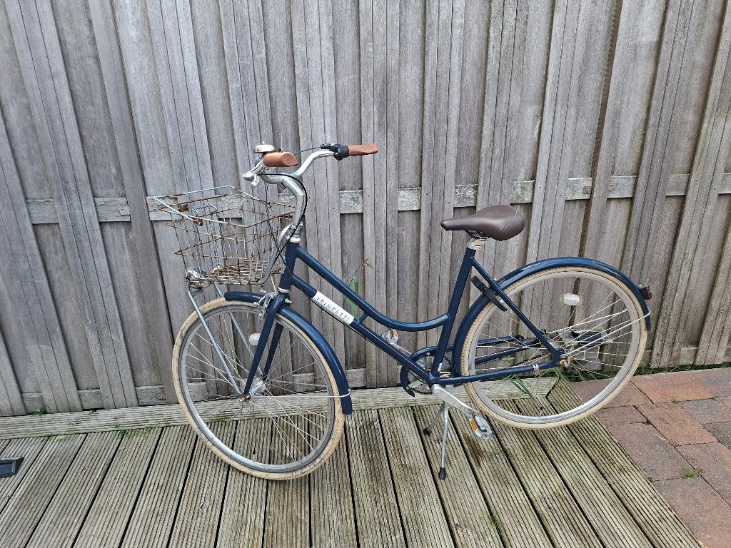 Damensfiest 52cm, Fietsen en Brommers, Terugtraprem, Gebruikt, Versnellingen, 50 tot 53 cm