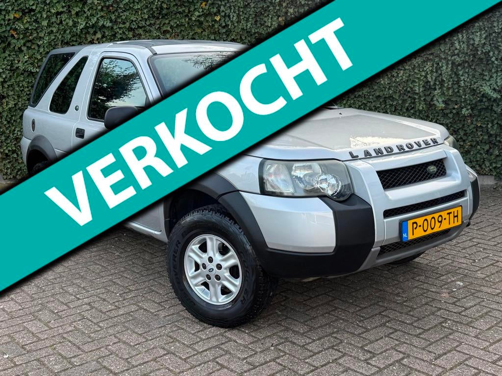 Land Rover Freelander Hardback 1.8 | Soft-top | Airco | Trek, Stof, Gebruikt, Zwart, 4 cilinders