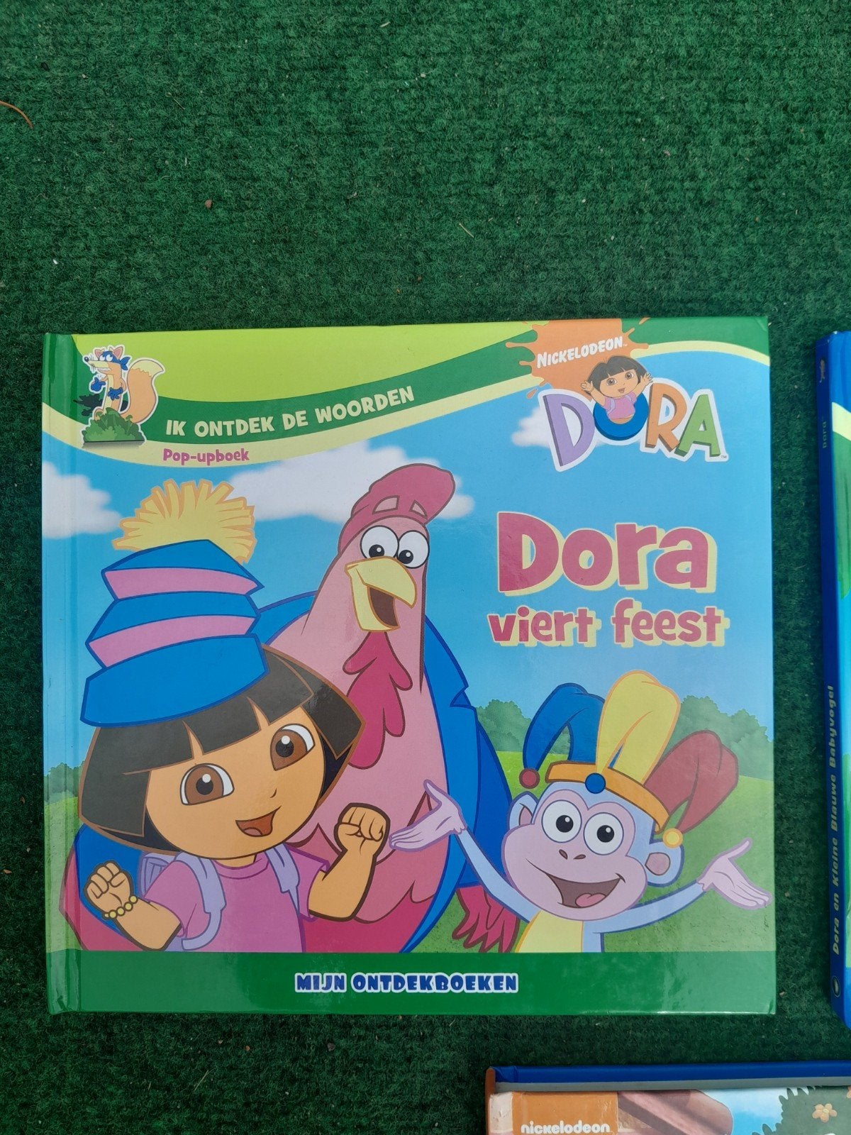 Dora de Explorer boeken set - 3 stuks, Boeken, Gelezen, Nickelodeon, Fictie algemeen, Meisje