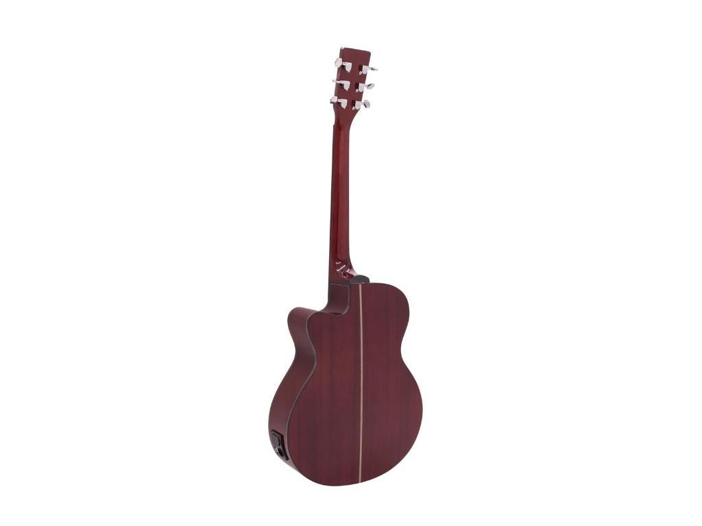 DIMAVERY AW-400 Western Guitar, redburst, ., Nieuw, Ophalen of Verzenden, .