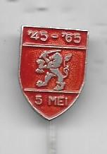 5 MEI BEVRIJDING SPELD NEDERLANDSE LEEUW, Verzamelen, Speldjes, Pins en Buttons, Ophalen of Verzenden, Gebruikt, Merk, Speldje of Pin
