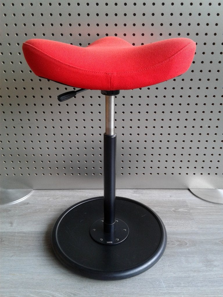 Variér (Stokke) Move (Hoog) (Rood), Prachtig!, Ophalen of Verzenden, Zo goed als nieuw, Variér, Bureaukruk