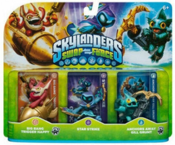 Skylanders Swap Force Triple Pack, Avontuur en Actie, 1 speler, Nieuw, Ophalen of Verzenden