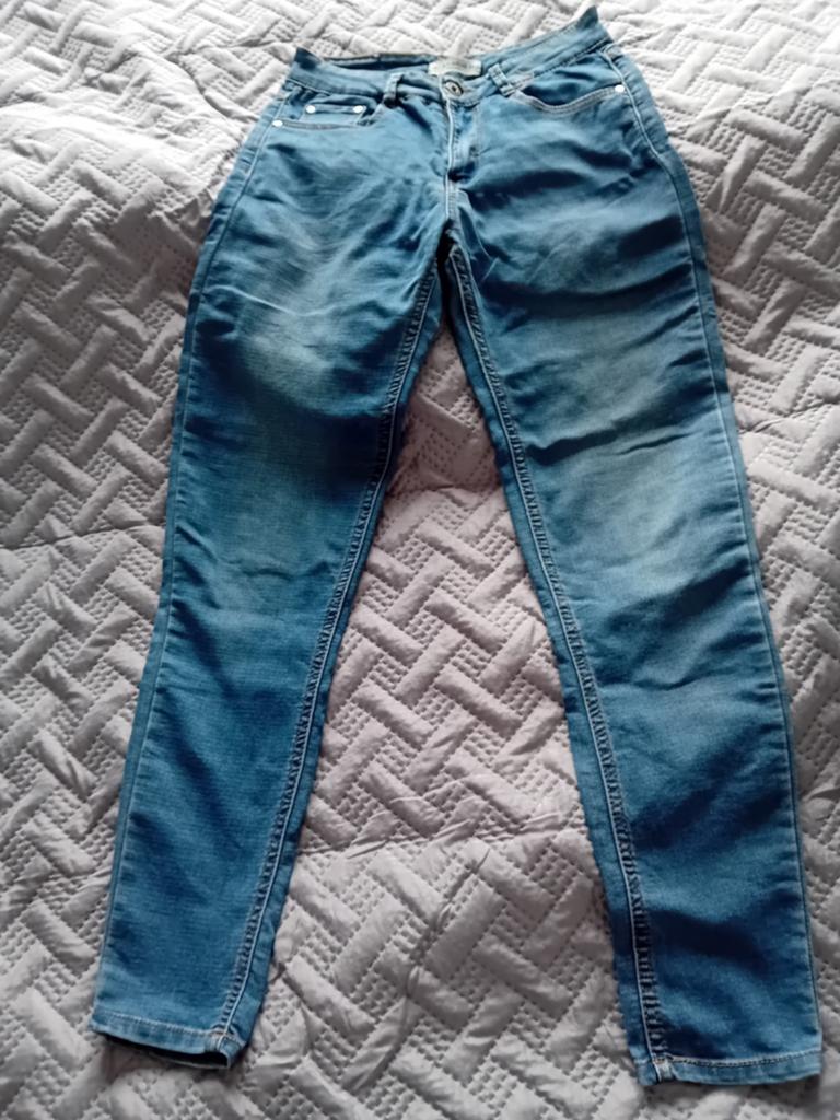 Pull&Bear spijkerbroek maat 36, Ophalen of Verzenden, W28 - W29 (confectie 36), Gedragen, Pull&Bear