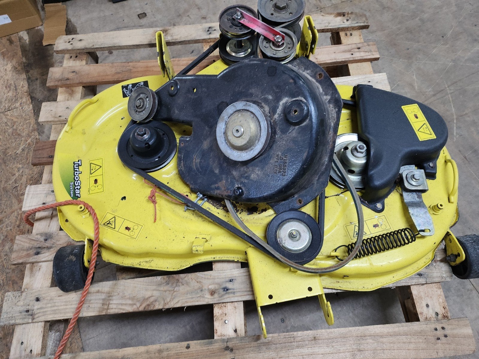 John deere zitmaaier maaidek, Ophalen, Zo goed als nieuw, 50 cm of meer