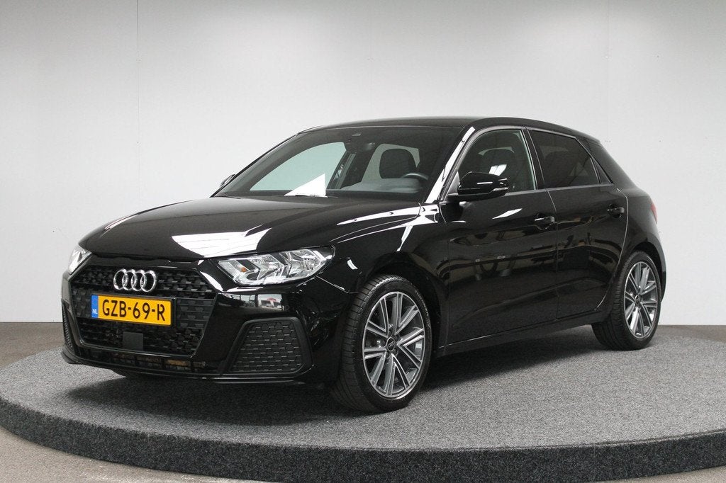 Audi A1 SPORTBACK 25 TFSI Pro Line S|Rijklaar prijs|Carplay|, 12 maanden, Euro 6, 95 pk, Zwart