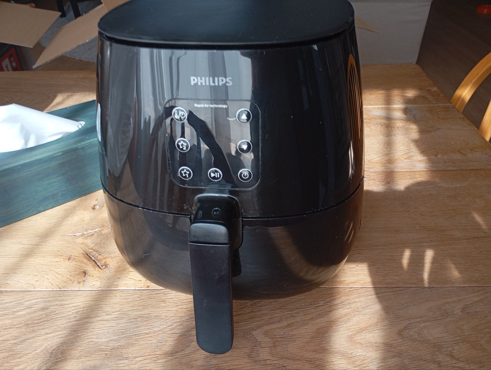 Airfryer XL Philips 9260/90, Ophalen, Gebruikt, Airfryer XL, 1500 gram of meer