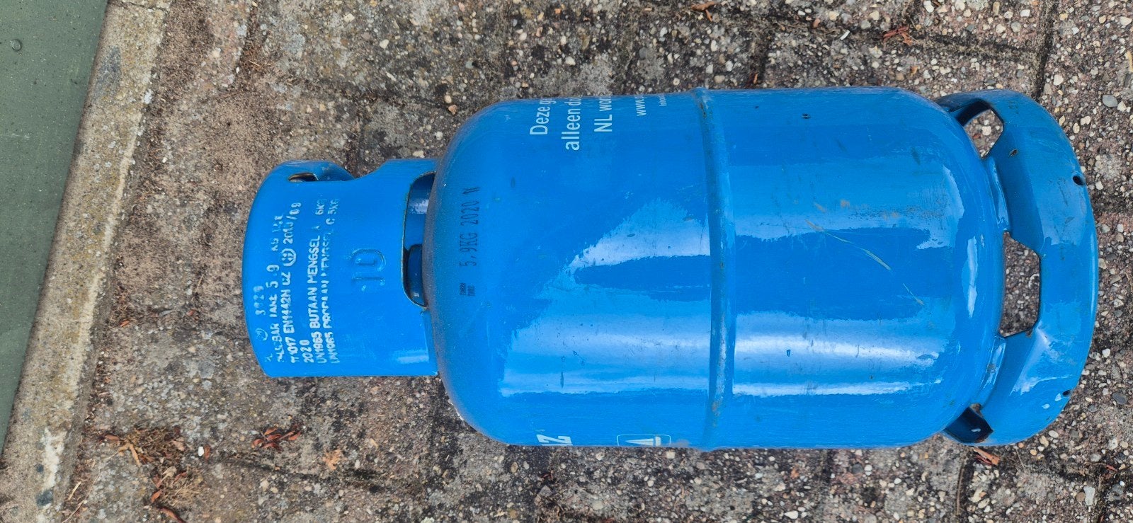 Rijngas gasfles 5,9 kg - ideaal voor camping of BBQ, Ophalen, Zo goed als nieuw