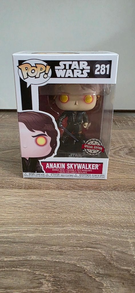 Funko Pop! Star Wars Anakin Skywalker Special Edition, Ophalen of Verzenden, Zo goed als nieuw
