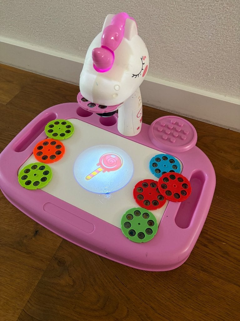 Teken projector, Ophalen, Gebruikt, Knutselen, Met licht