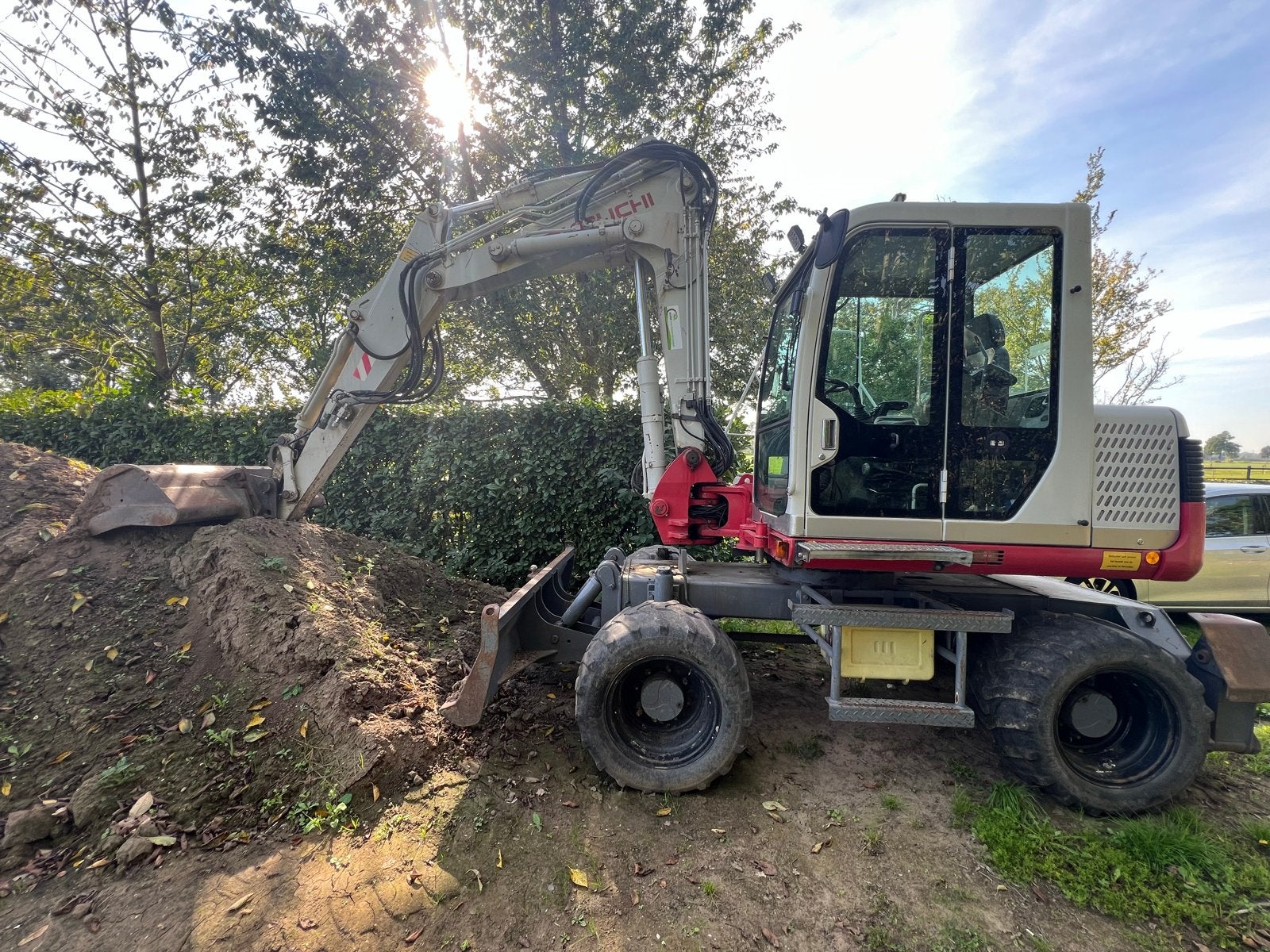 Takeuchi TB175W Graafmachine - Betrouwbaar en Krachtig, Ophalen, Takeuchi, Graafmachine, Takeuchi