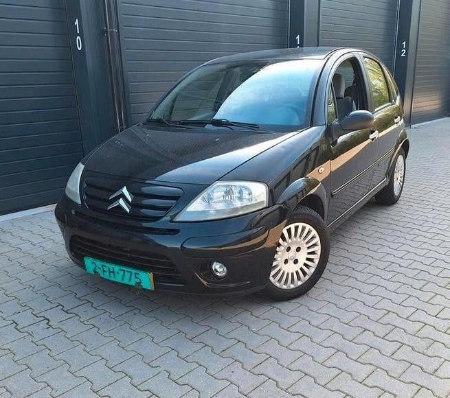 Citroën C3 1.4 I 2005 Zwart, Voorwielaandrijving, 1160 kg, 989 kg, Zwart