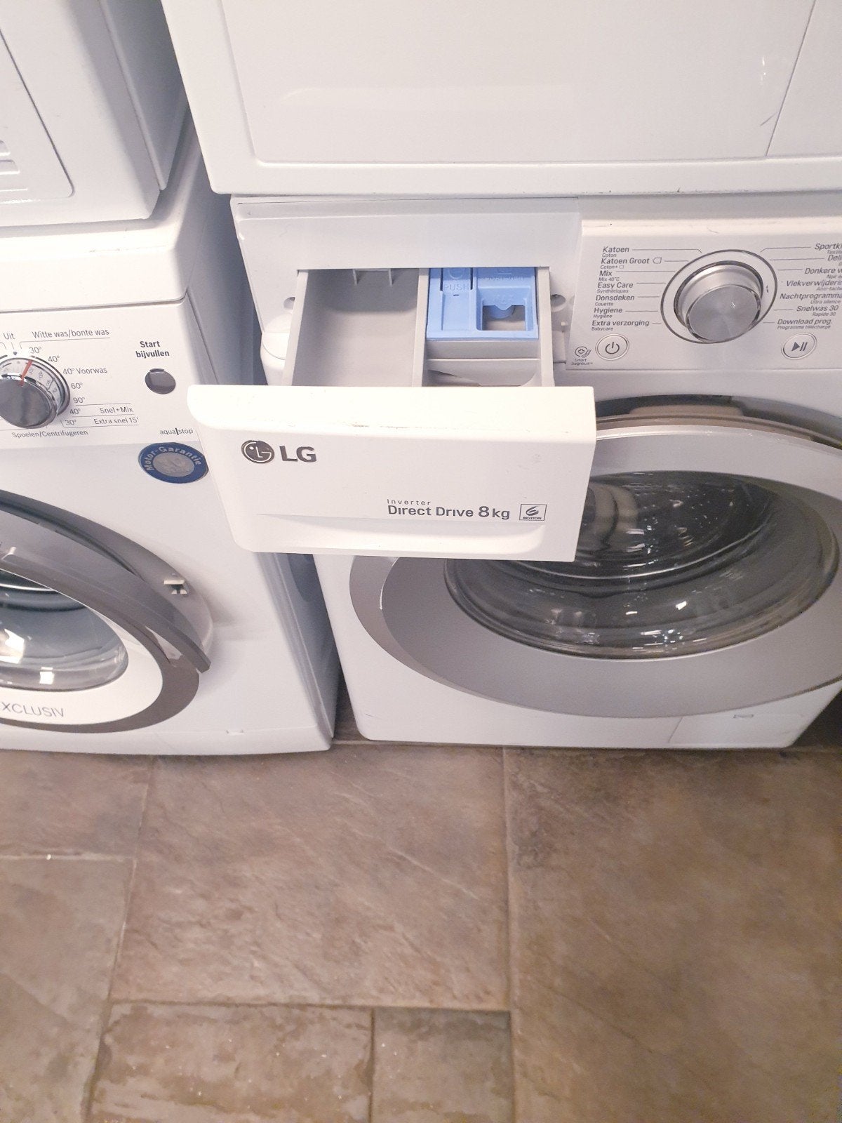 wasmachine LG 8kg️ ️A+++ 6Motion 1 jaar Garantie, 1200 tot 1600 toeren, 8 tot 10 kg, Energieklasse A of zuiniger, Ophalen of Verzenden