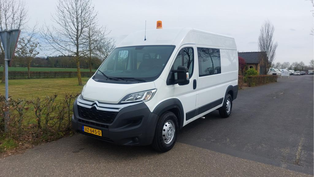 Citroën Jumper 35 2.2 HDI L2H2 DC Zwaar AIRCO/NAVI 121000 K, Auto's, Bestelauto's, Bedrijf, Te koop, ABS, Airconditioning, Alarm
