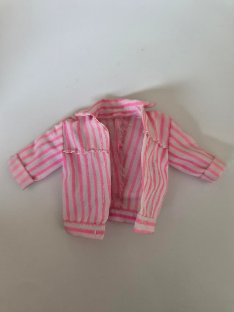 Nr 6 Roze gestreepte blouse voor Barbie, Ophalen of Verzenden