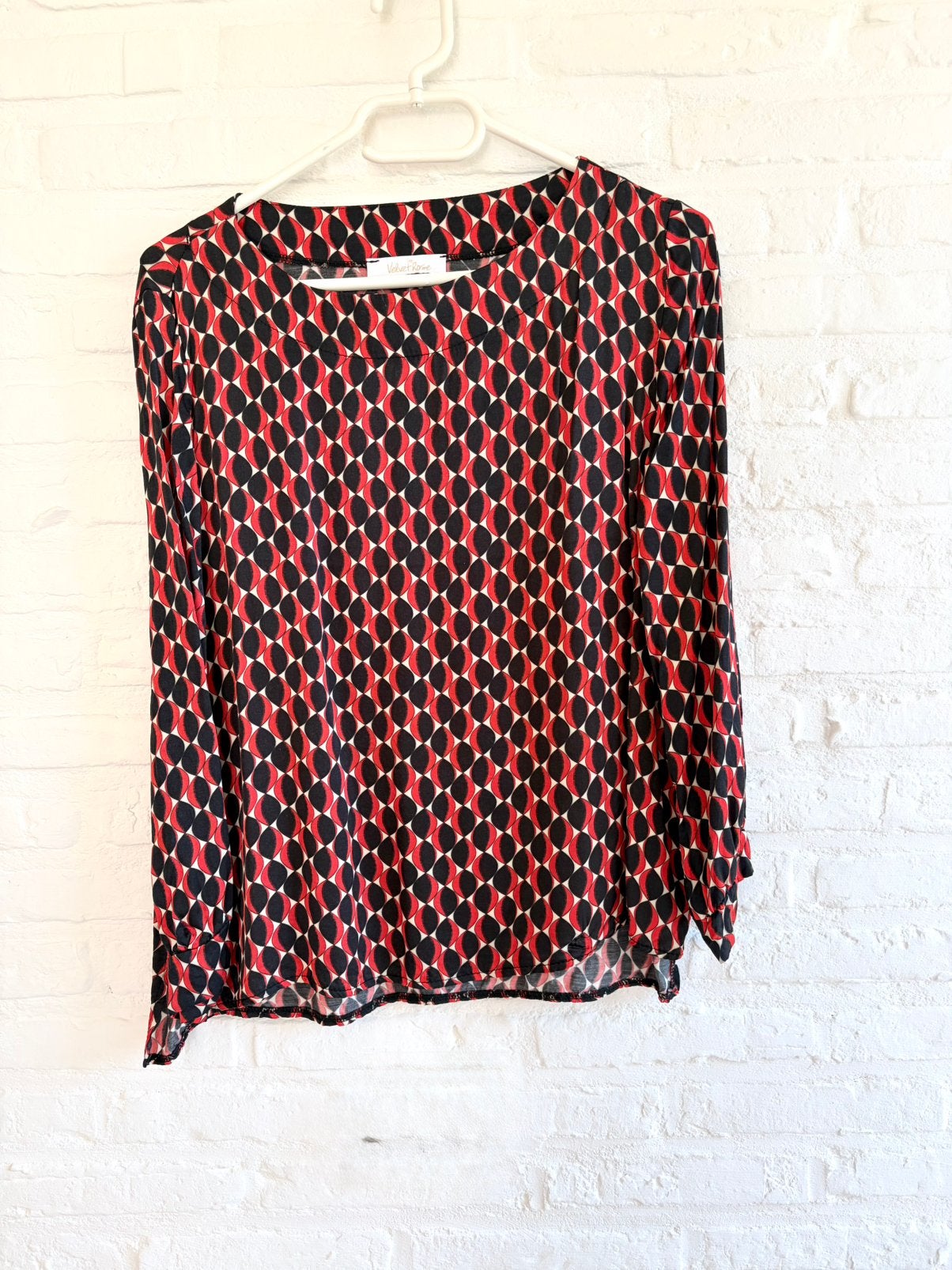 Top print nieuw, Nieuw, Ophalen of Verzenden, Lange mouw, Maat 34 (XS) of kleiner