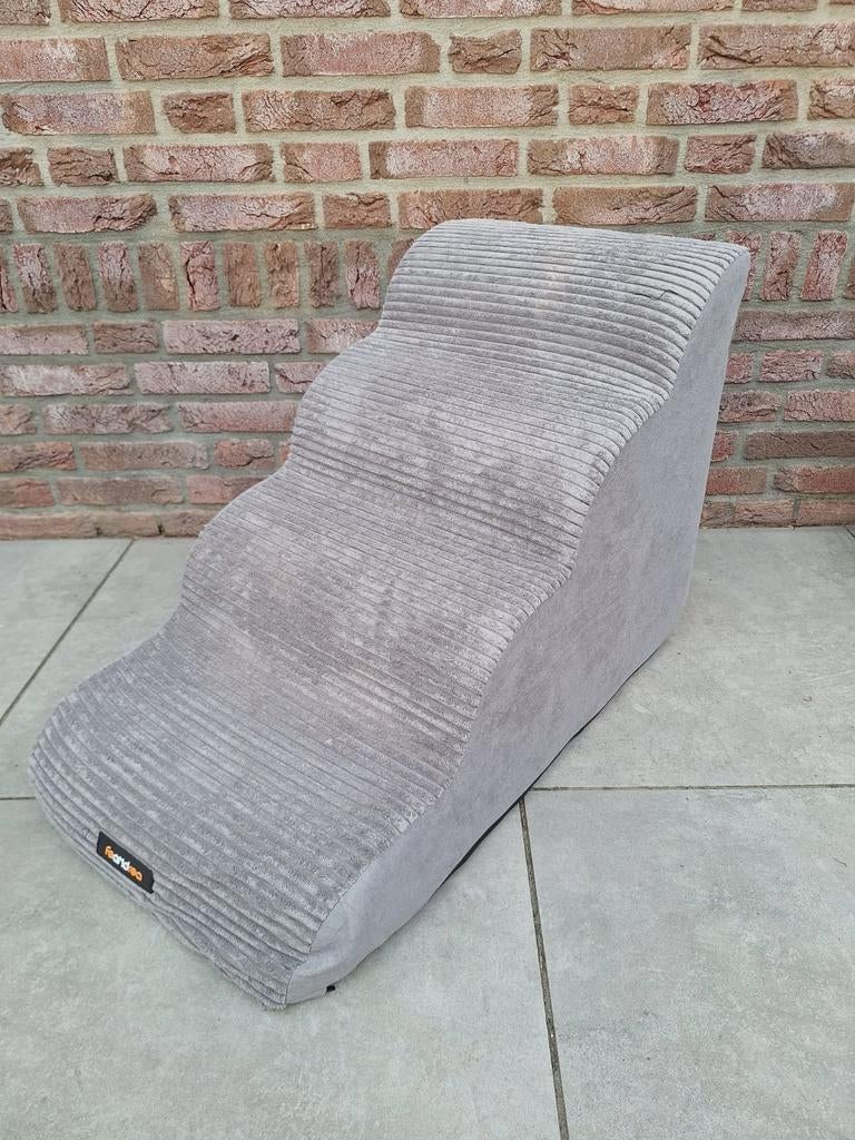 Honden trap Huisdieren trap 4 laags Grijs stof tot 25kg, Dieren en Toebehoren, Honden-accessoires, Ophalen of Verzenden, Nieuw