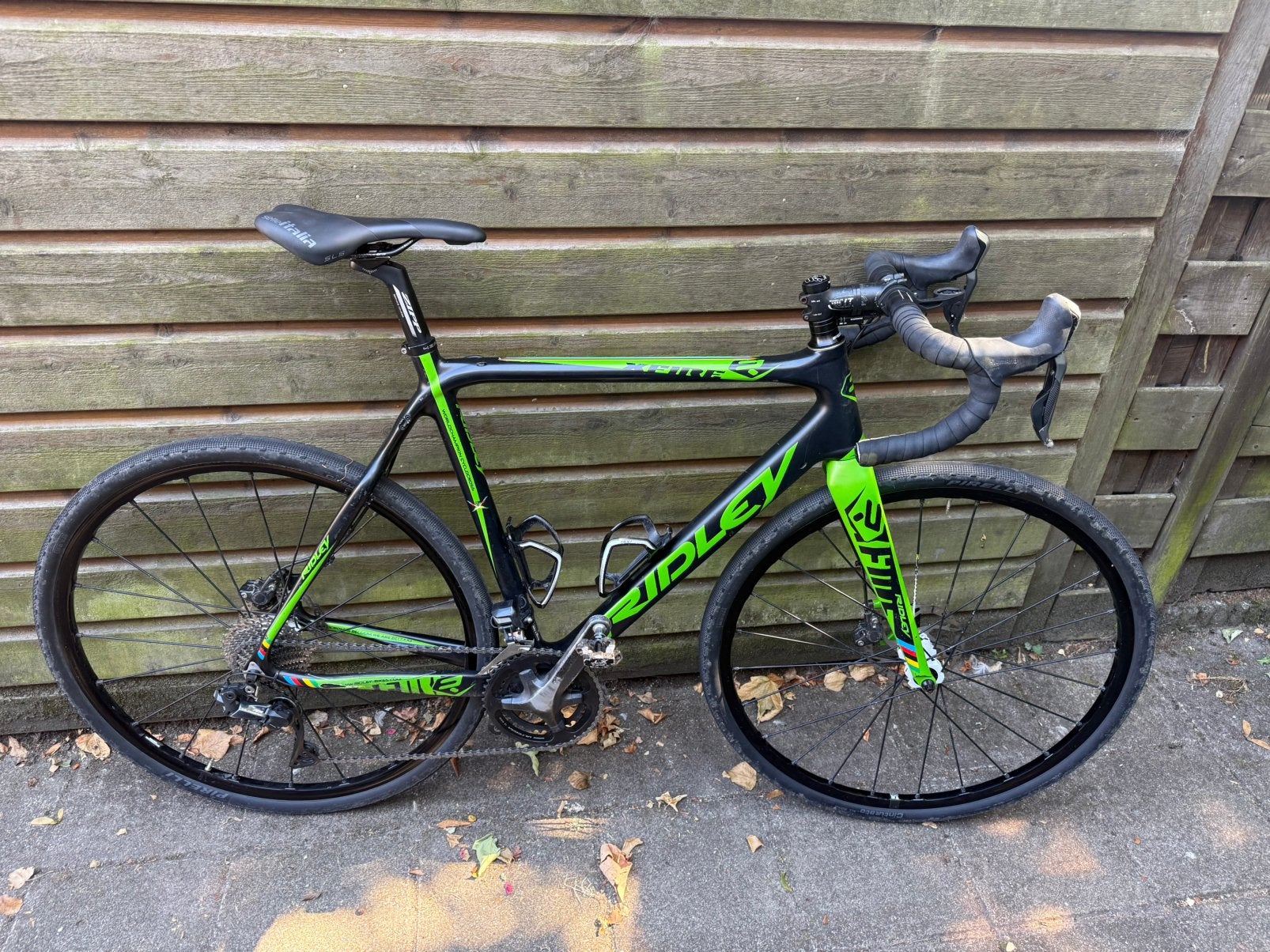 Ridley x-fire cyclocross/gravel fiets maat M/L, Aluminium, Zo goed als nieuw, Meer dan 20 versnellingen, 53 tot 57 cm
