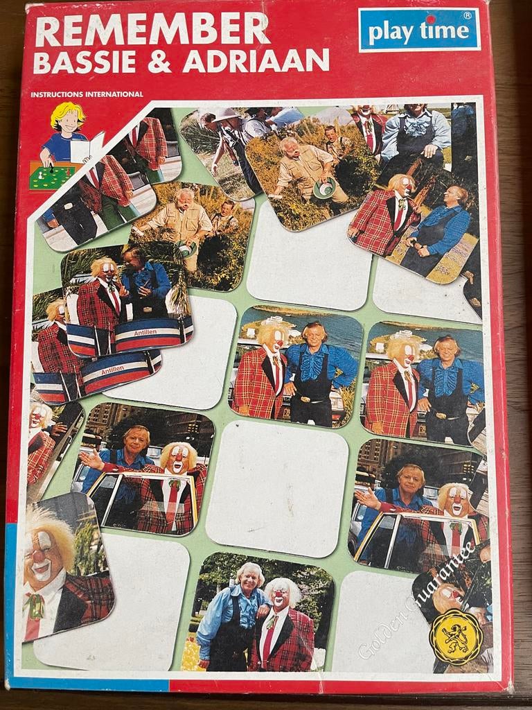 Diverse spellen Bassie en Adriaan, Ophalen of Verzenden, Minder dan 500 stukjes, Gebruikt, Overige typen
