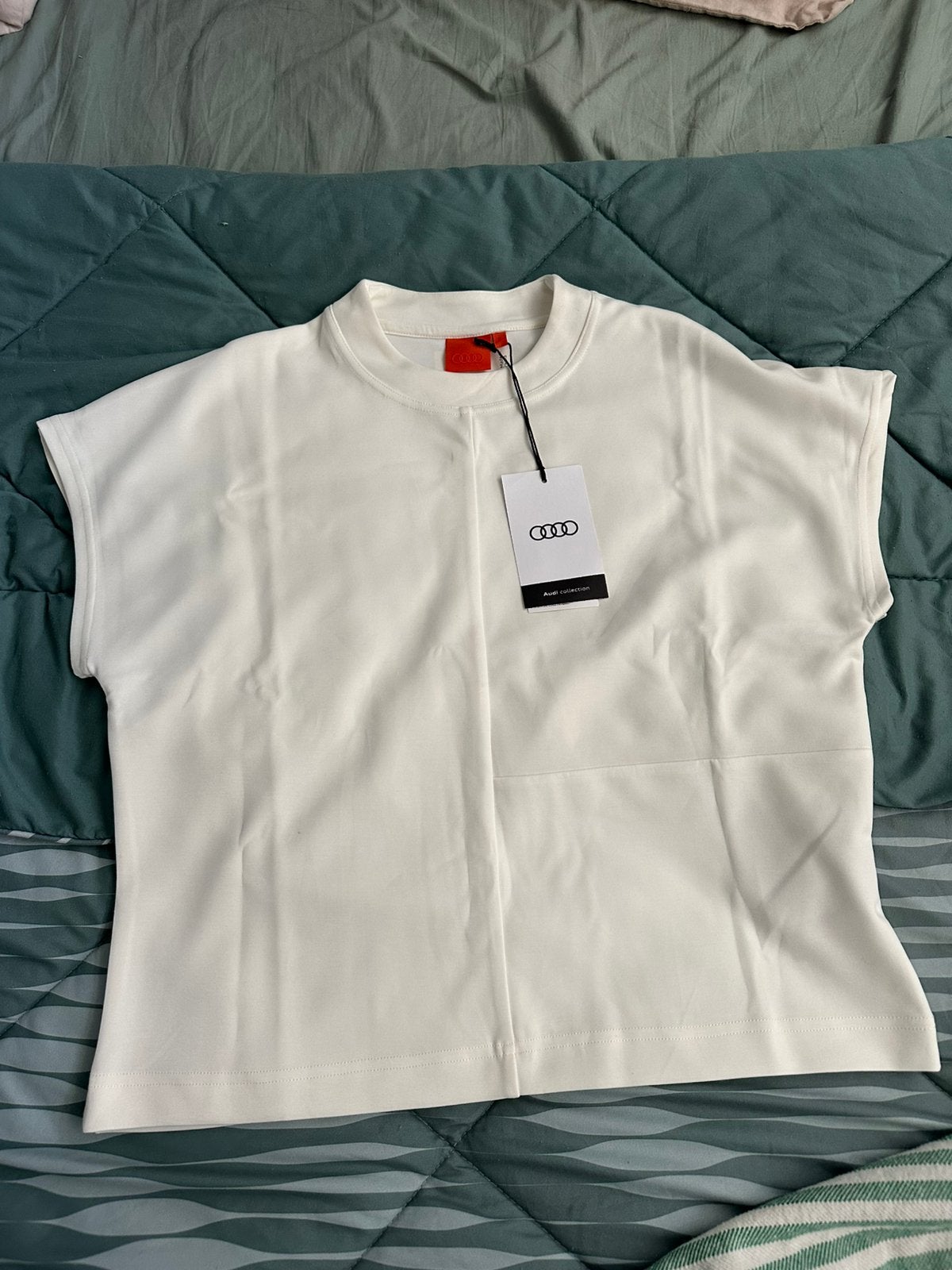 Audi shirt dames, Ophalen of Verzenden, Nieuw, Wit, Korte mouw