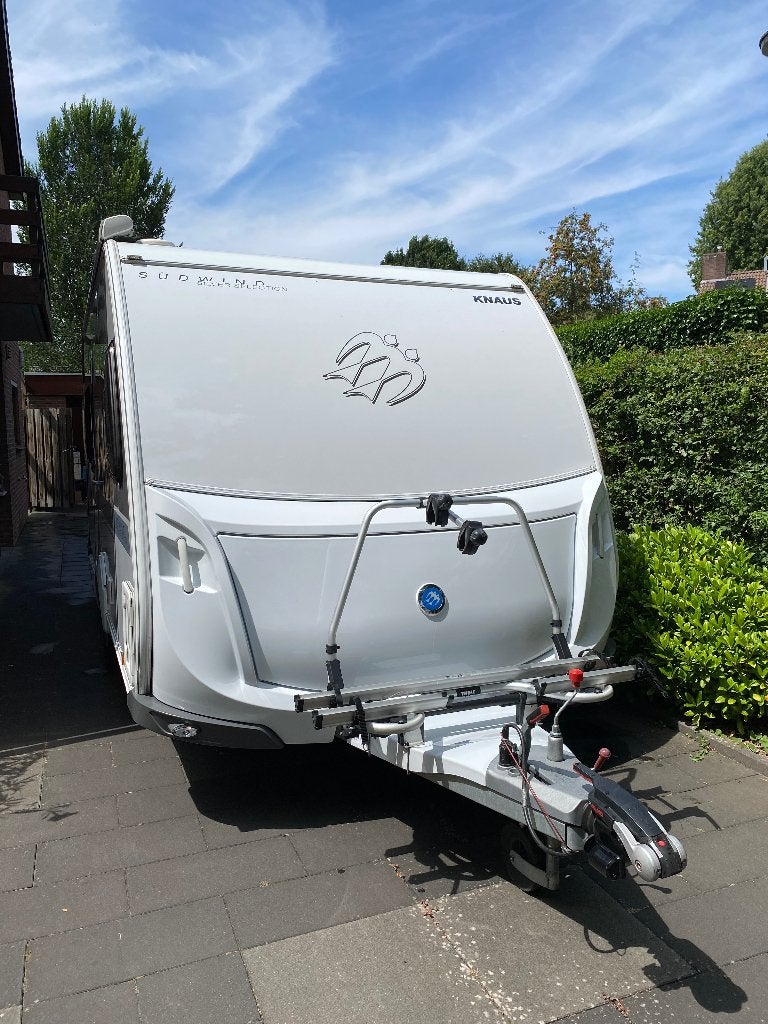 Knaus Caravan Sudwind Silver Selection 450 FU, 2017., Rondzit, Vast bed, 4 tot 5 meter, Knaus