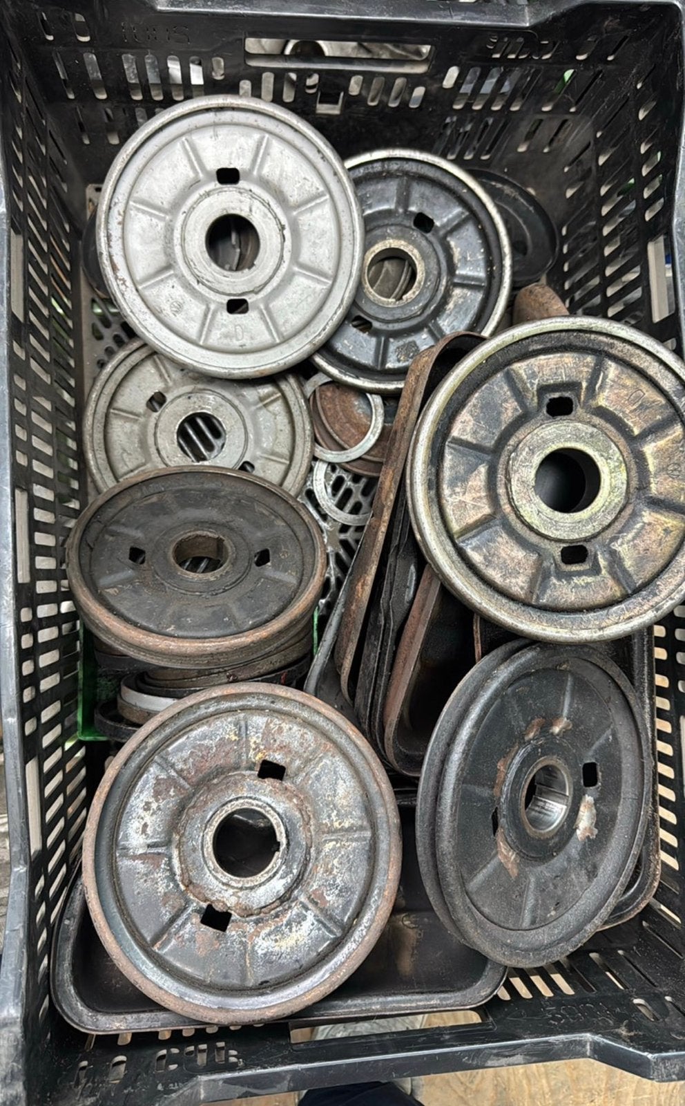 Kever originele krukas poelies en klepdeksels, Ophalen of Verzenden