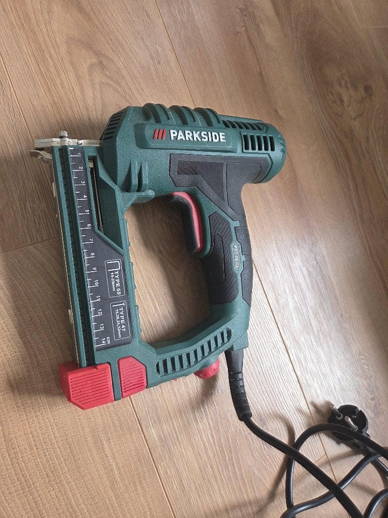 Parkside bedrade niet -en spijkermachine, Ophalen, Zo goed als nieuw