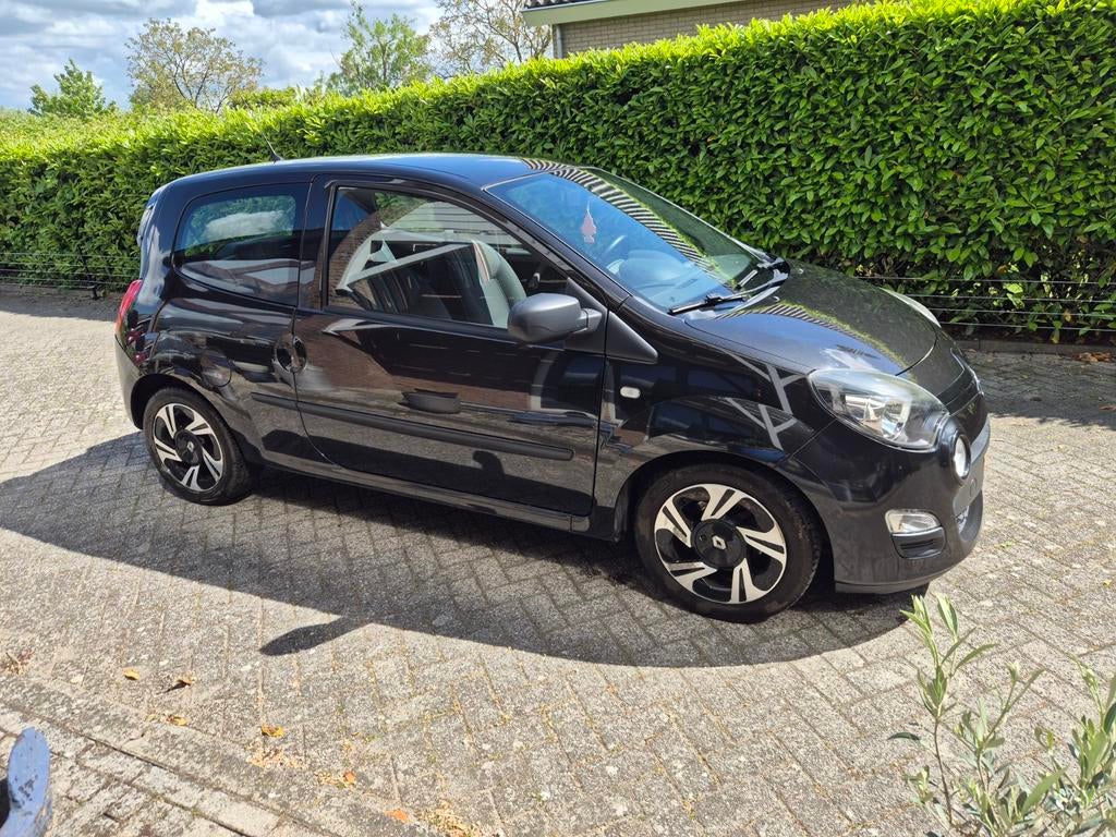 Renault Twingo 1.2 16v 75pk airco 119.000km 2014 Zwart, Auto's, Renault, Voorwielaandrijving, 839 kg, Twingo, 74 pk