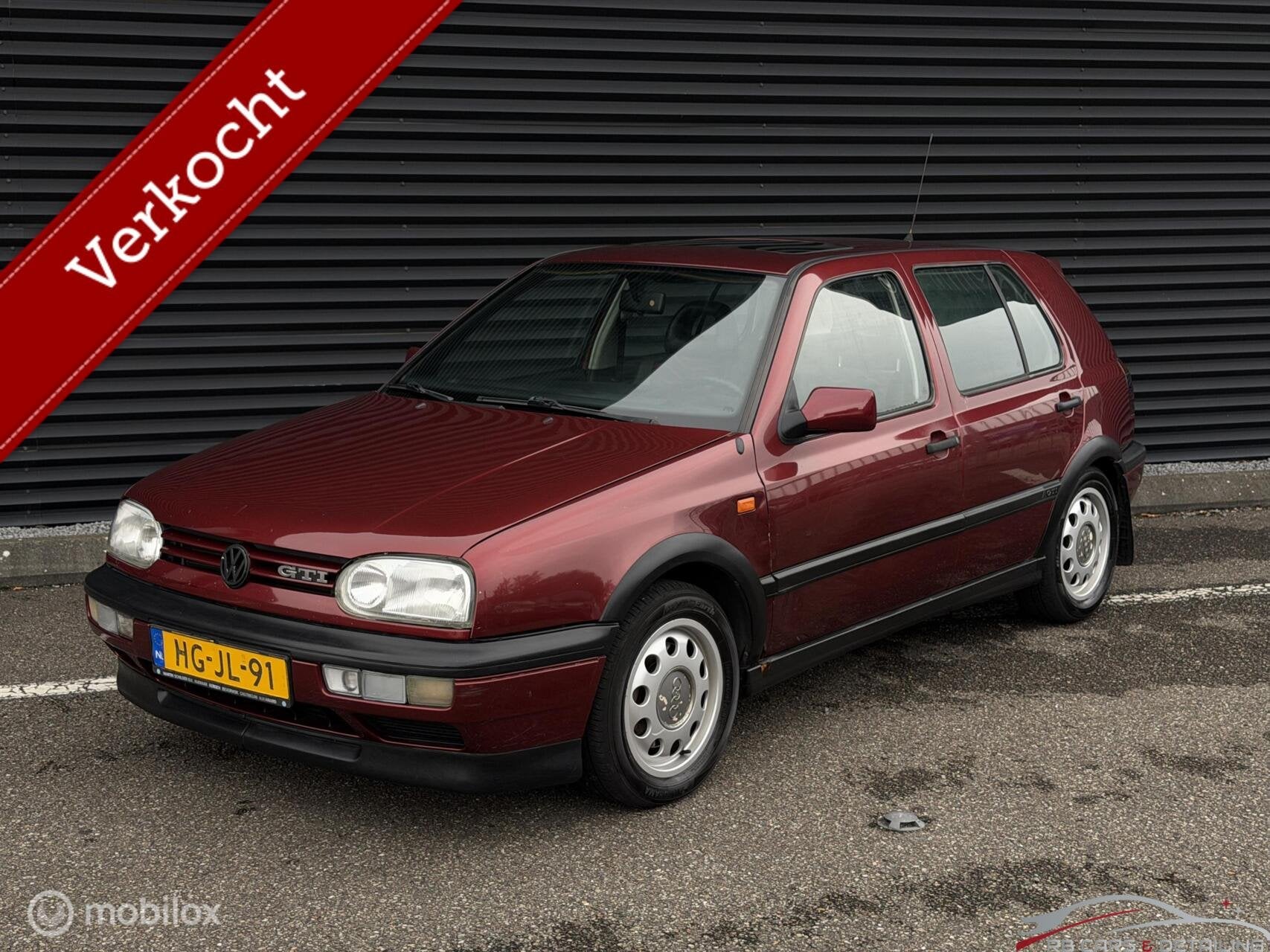 Volkswagen Golf 2.0 GTI, Dakraam, NAP,, Voorwielaandrijving, Gebruikt, 4 cilinders, 1984 cc