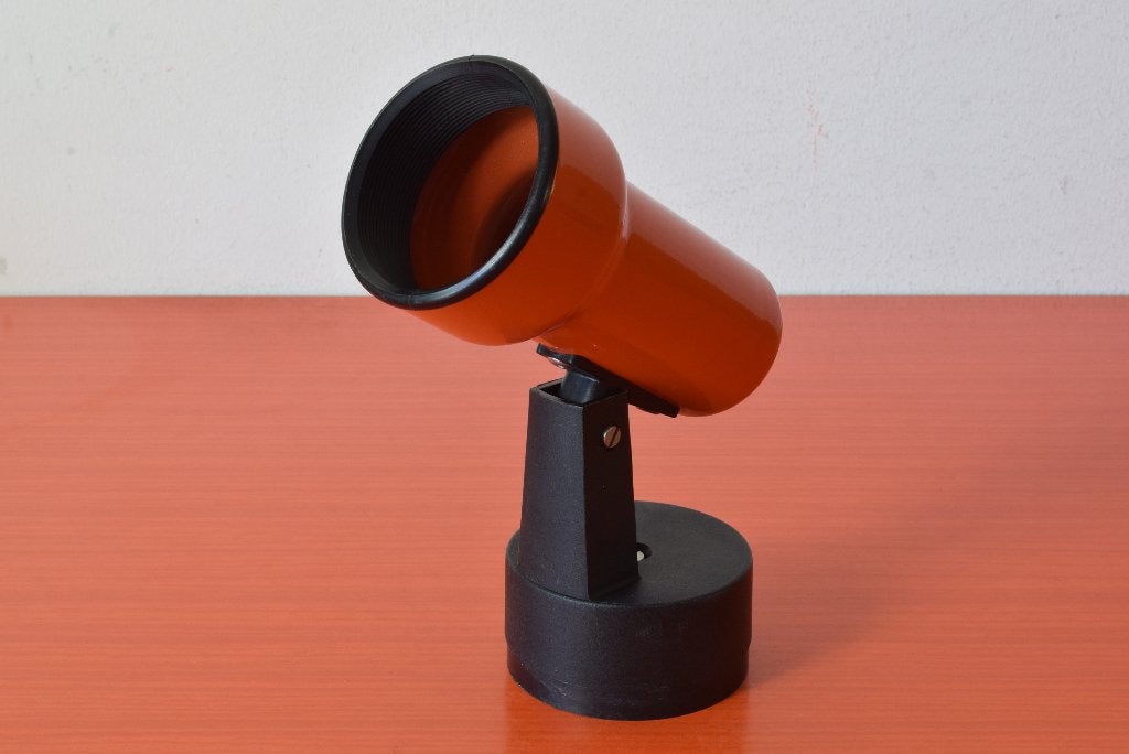 Retro vintage jaren 70 wandspot / plafondspot, Ophalen of Verzenden