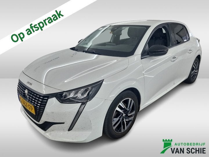 Peugeot 208 1.2 PureTech Allure Pack 1e-Eig. & Dealer-Onderh, 12 maanden, 101 pk, Gebruikt, Leder en Stof