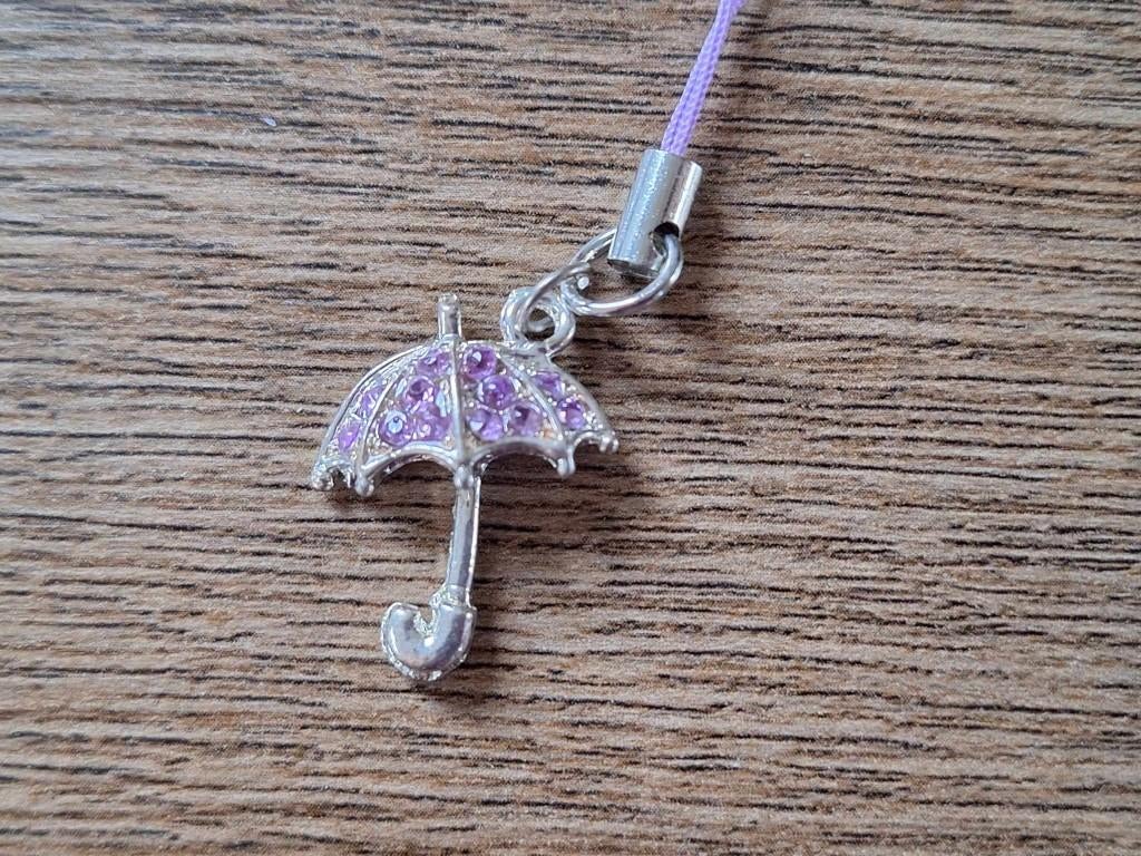 Telefoonhanger : Paraplu !! 2, Info@keycharms.nl, Nieuw, Medemblik, Telefoonhanger of Accessoire